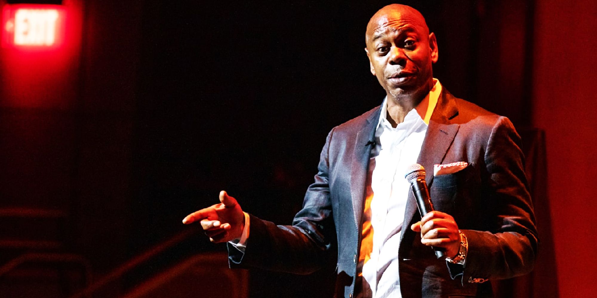 Dave Chappelle stands up